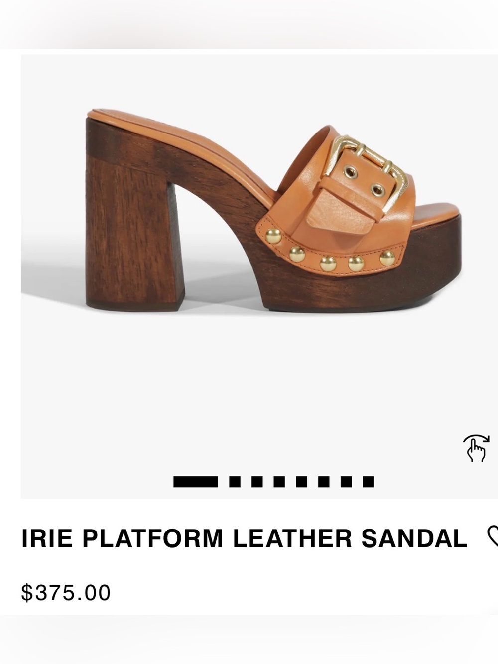 SCHUTZ IRIE PLATFORM